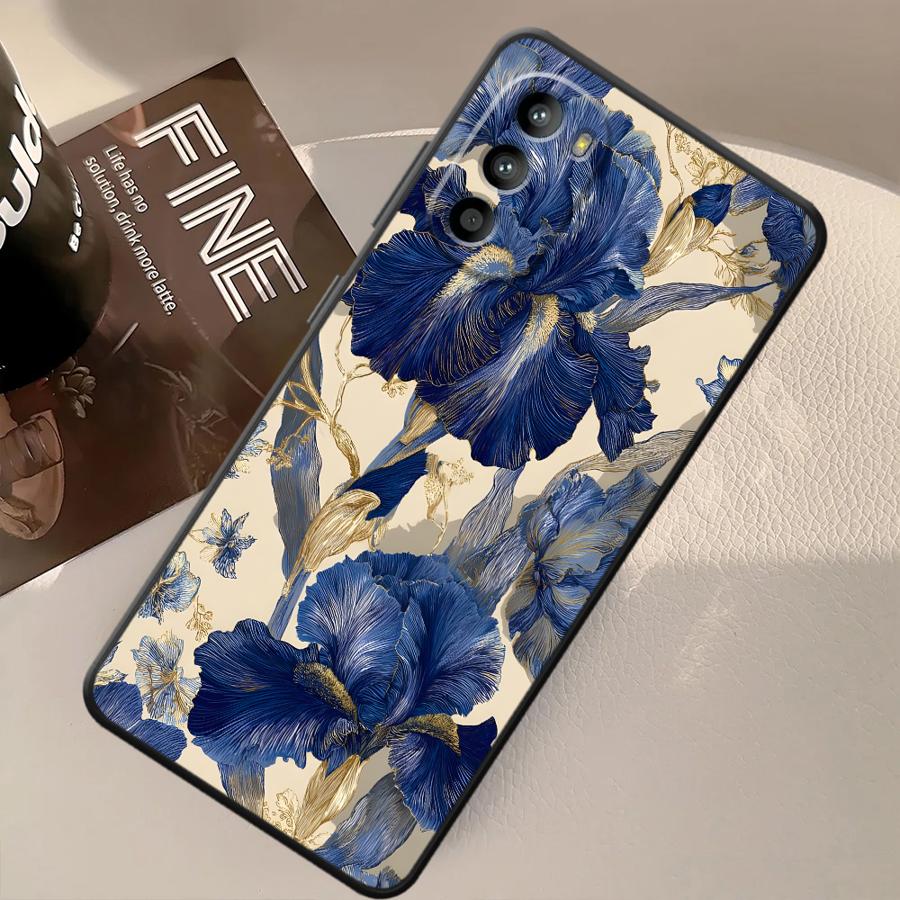 Case for Motorola Moto Edge 20 Pro 30 Lite G52 G51 G73 G22 Edge40 G32 G60s G50 G53 G30 G71 Phone Cover Beautiful Flowers