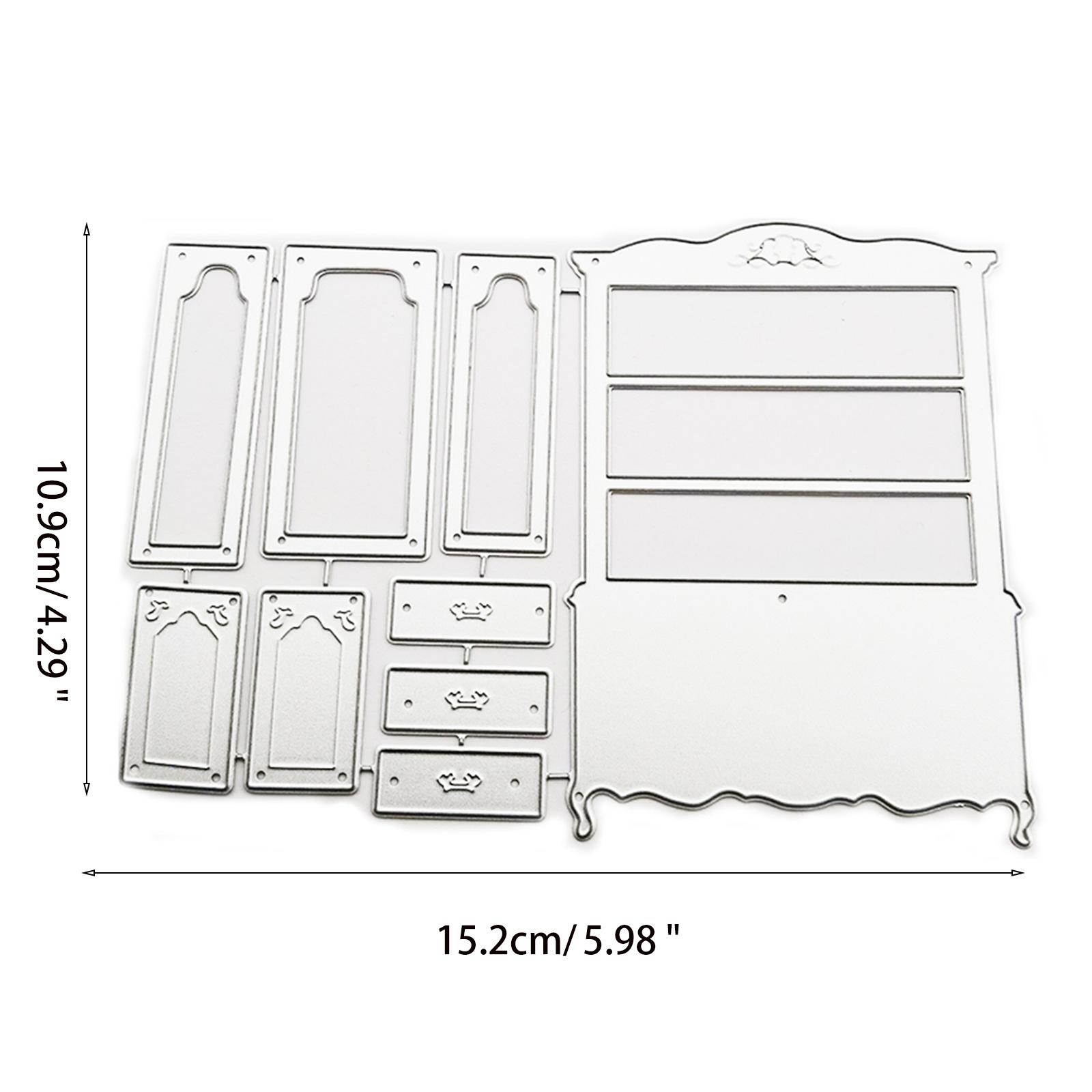 

Кабинет для резки металла умирает трафарет DIY скрапбукинг альбом шаблон бумажной карты
