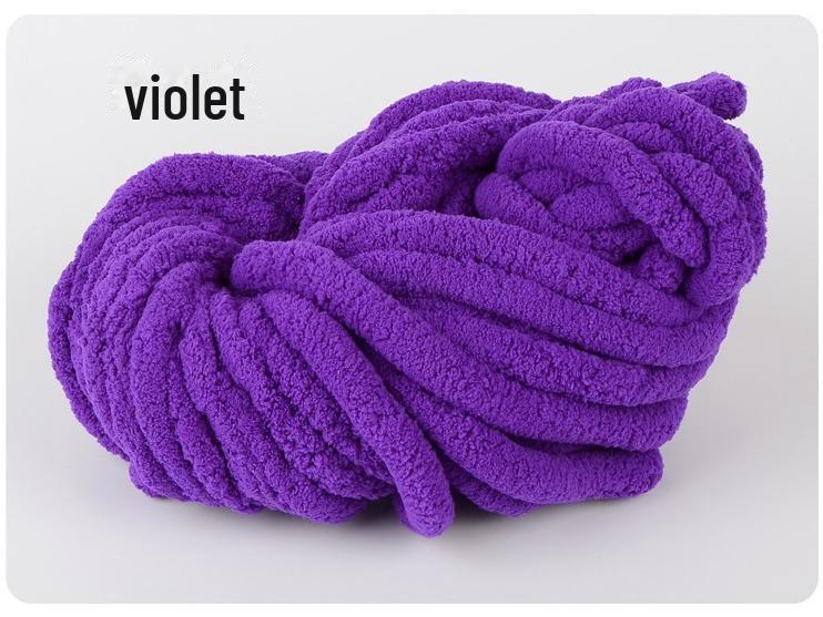 Isländische 2CM Extra Dicke Handgewebte Chenille Eisbar Decke