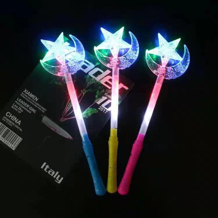 Children's Flashing Magic Wand - Luminous Glow Stick for Night Markets & Festivals