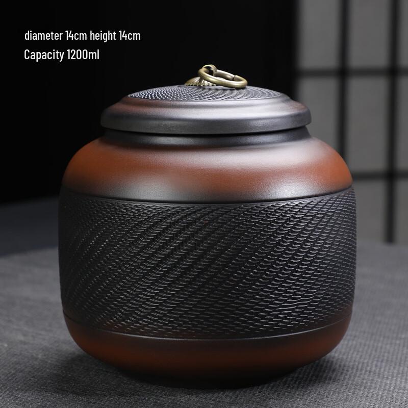 Tingle Purple Clay Tea Caddy