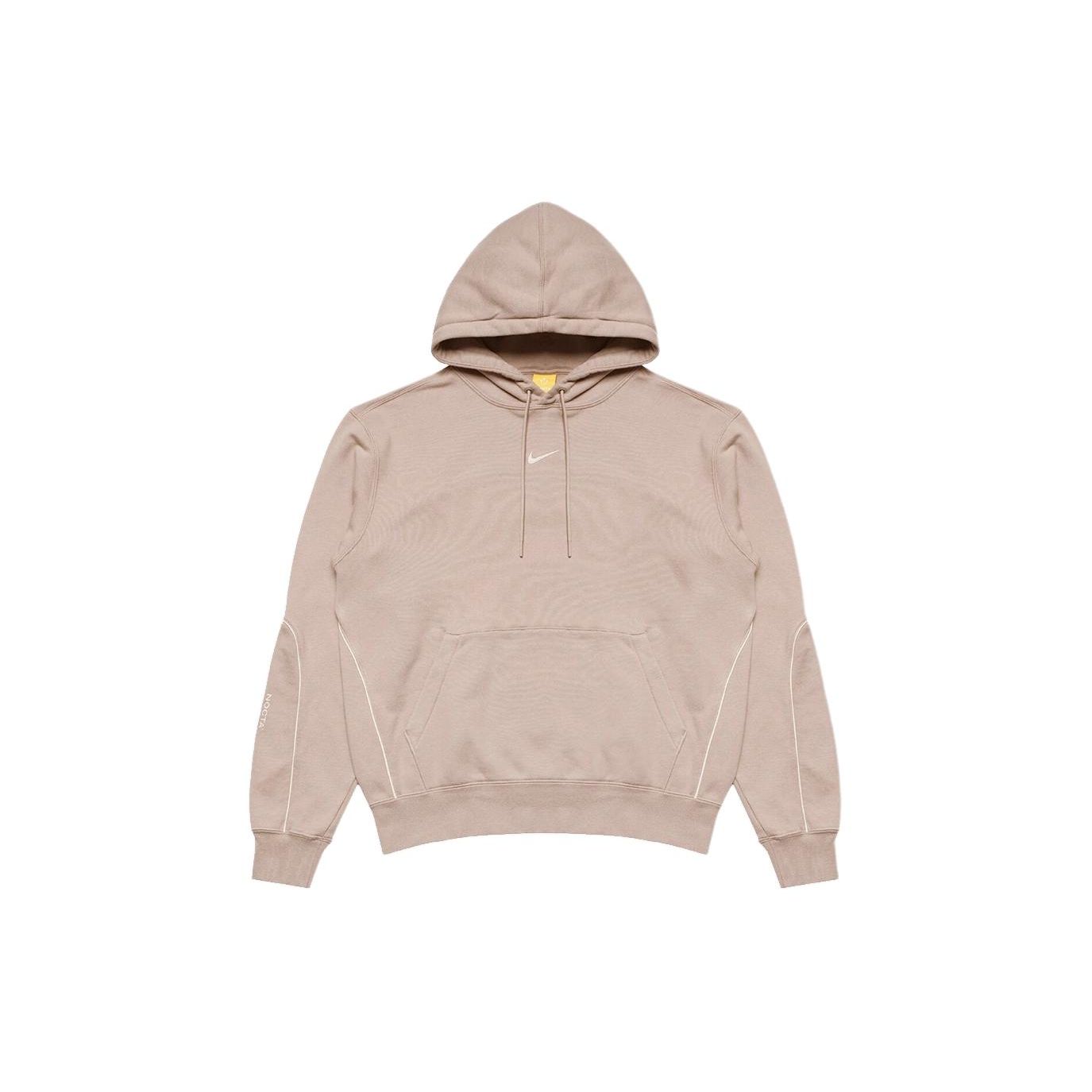 Nike NOCTA Fleece CS Men s Hoodie Beige FN7660-200 L