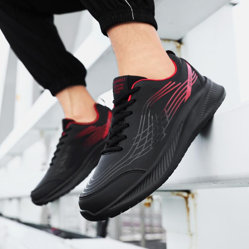 Fashion Men's Running Shoes Full Palm Carbon Plate Sports Shoes Breathable Shock-absorbing Athletics Training Sneaker Mesh Sneaker 38-47