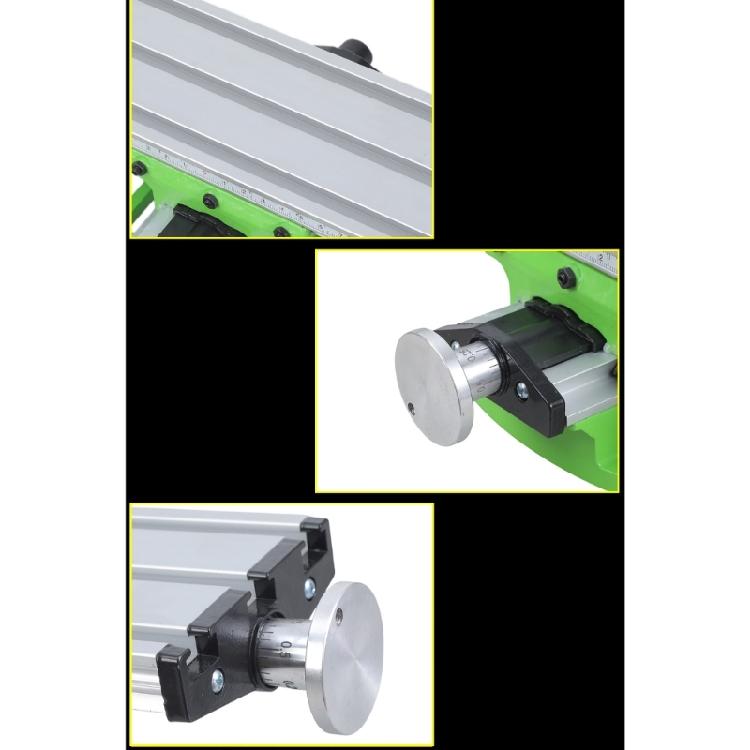 Double Directional Adjustable Workbench For Mini Lathes Model Making Woodworking Workshops Featuring Easy Installation
