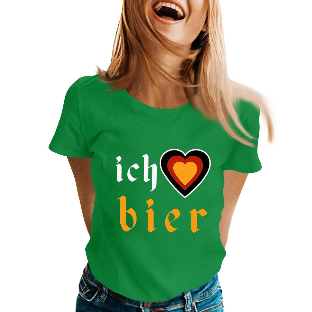 Fashion Casual Unisex Letter Print T-Shirt with Festival Graphic Design - Short Sleeve Round Neck Tee for Men and Women