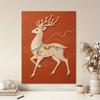 DIY Pearl Diamond Art Painting Kits for Adults and Beginners, Elegant Deer Sparkling Painting Craft Home Wall Decor Handmade Gift