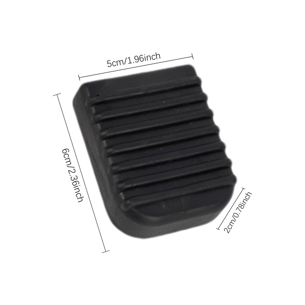 

Motorcycle Stand Pad 5x6x2cm Soft Rubber Kickstand Support Plate Anti-slip Pads Outdoor Parking Motorbike Foot Side Stand Base