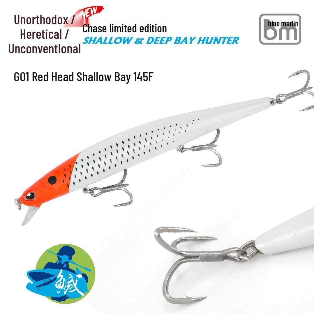 Blue Marlin 2025 Evil Shallow 145F/Deep 150SF Плавающий воблер-минноу