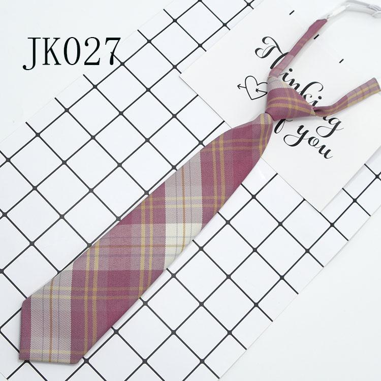 Japanese College-Style Uniform with Easy Plaid Tie