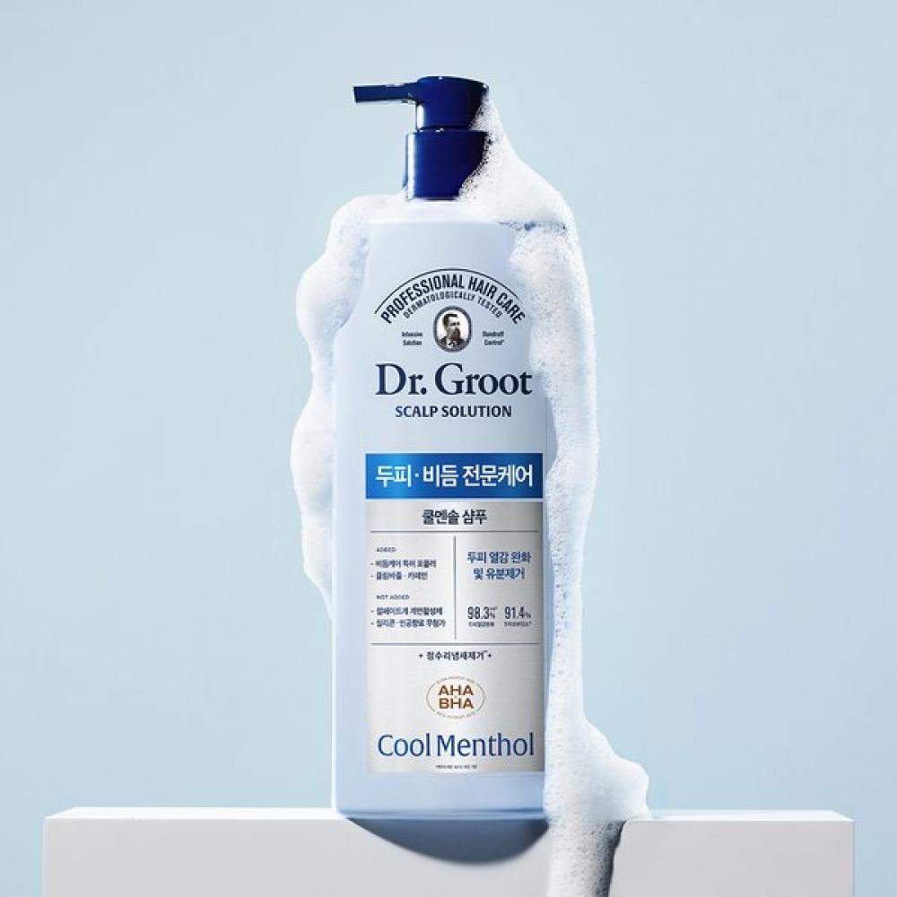 Dr.groot Kopfhautlösung Schuppen Kopfhautpflege Coolmensol 700ml