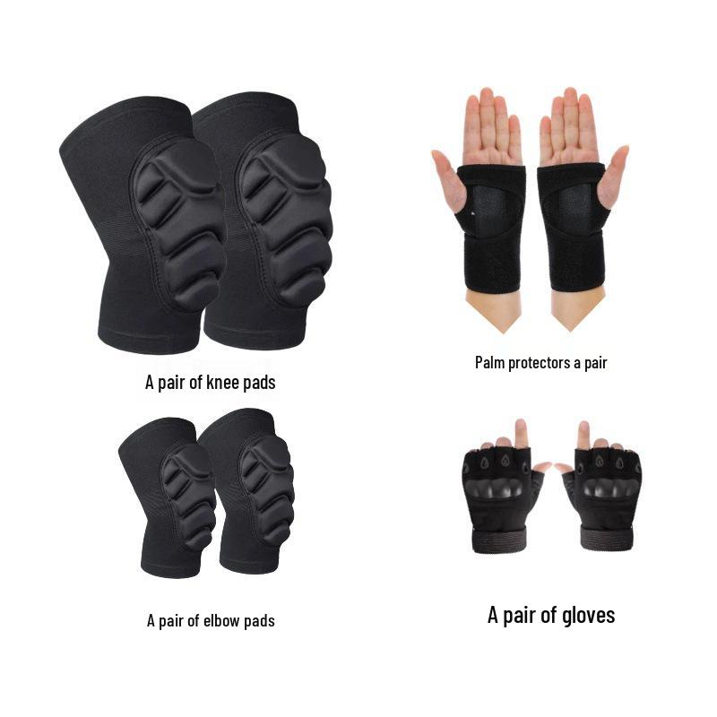 Ginocchiere Tattiche da Uomo per lo Sport: Pallacanestro, Pallavolo, Calcio, Ciclismo, Sci, Lavoro e Protezione del Gomito.