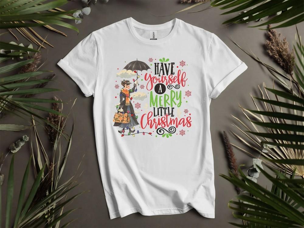 

Have Yourself A Merry Little Christmas Mary Hoodie Tshirt Men Women Unisex AD976 4XL