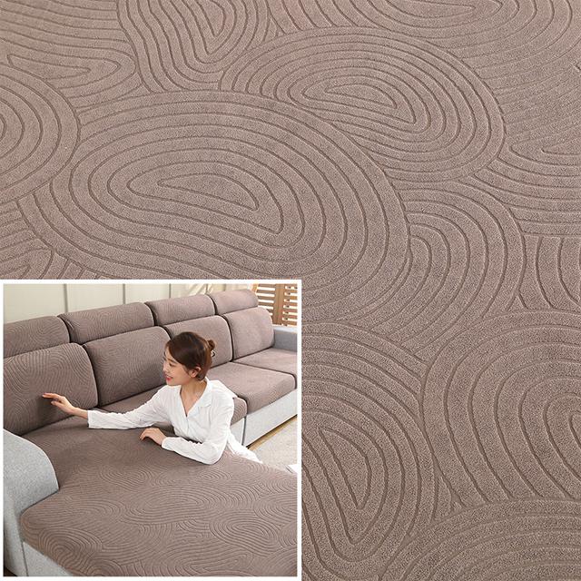 Husă de pernă pentru scaune de canapea jacquard Husă elastică de canapea groasă pentru protectie de mobilier de sufragerie în formă de L, fotoliu, huse de canapea