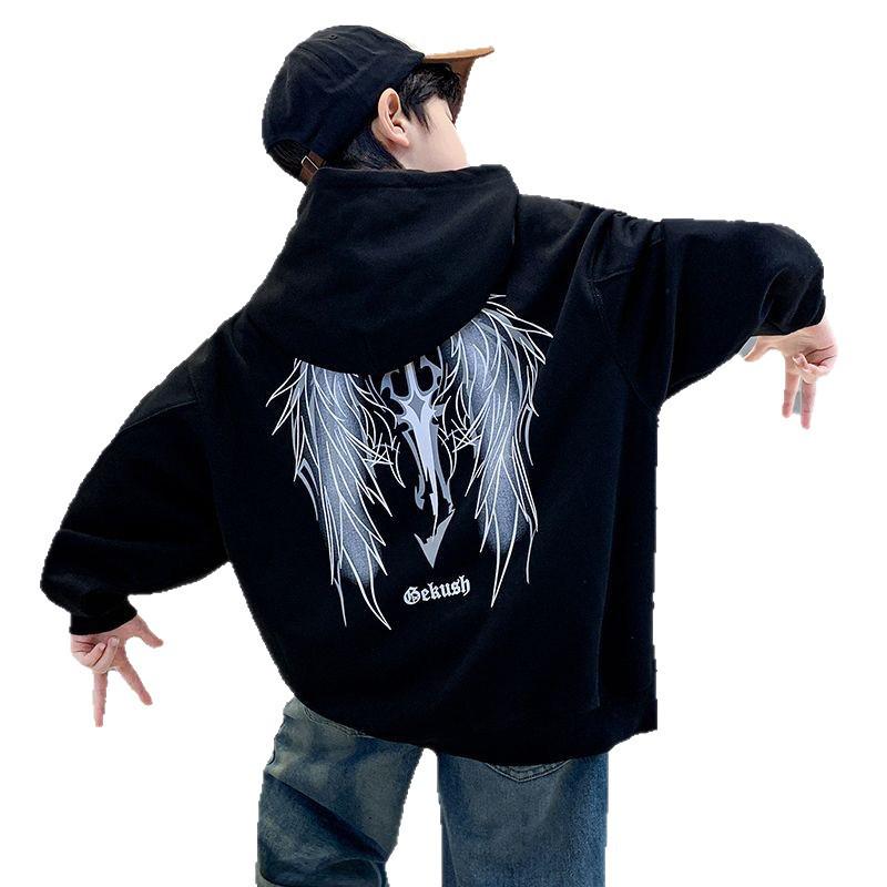 Boys' Korean Style Hoodie - Spring/Autumn 2025 New Arrival