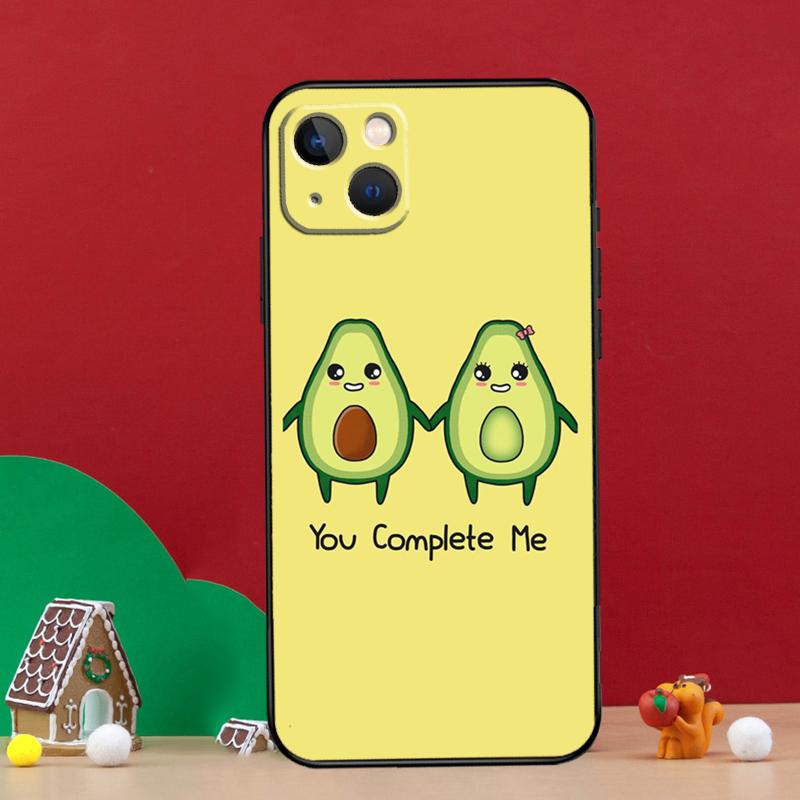 Funny Avocado Quotes Phone Case For iPhone 16 15 Pro 11 14 Pro Max 12 13 Mini XS X XR 16 Plus 16e Cover Coque