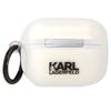 Etui Do AirPods Pro Karl Lagerfeld Transparentne Karl's Head