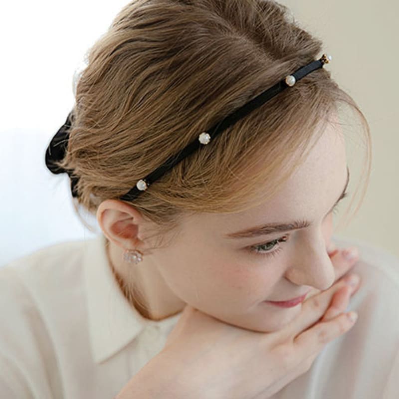 Jean Paul Clarisse Mini Pearl Hairband LFHB0617