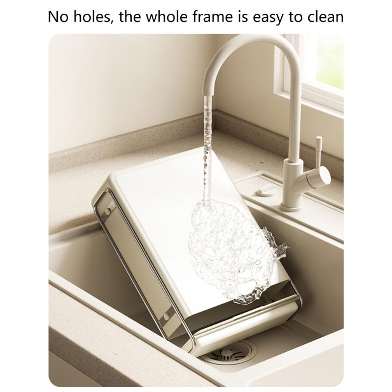 Wall Mounted Chopstick Organizers Rack Kitchen Utensil Drain Storage Rack Sink Utensils Container Countertop Storage Rack