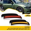 For 15-21 Dodge Charger LED Smoked Side Marker Bumper Lights Parking 68214404AA