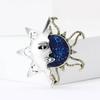 Trendy Ramadan Glossy Sun Brooches for Women Unisex Moon Pins Banquet Party Backpack Gifts Jewelry Accessories