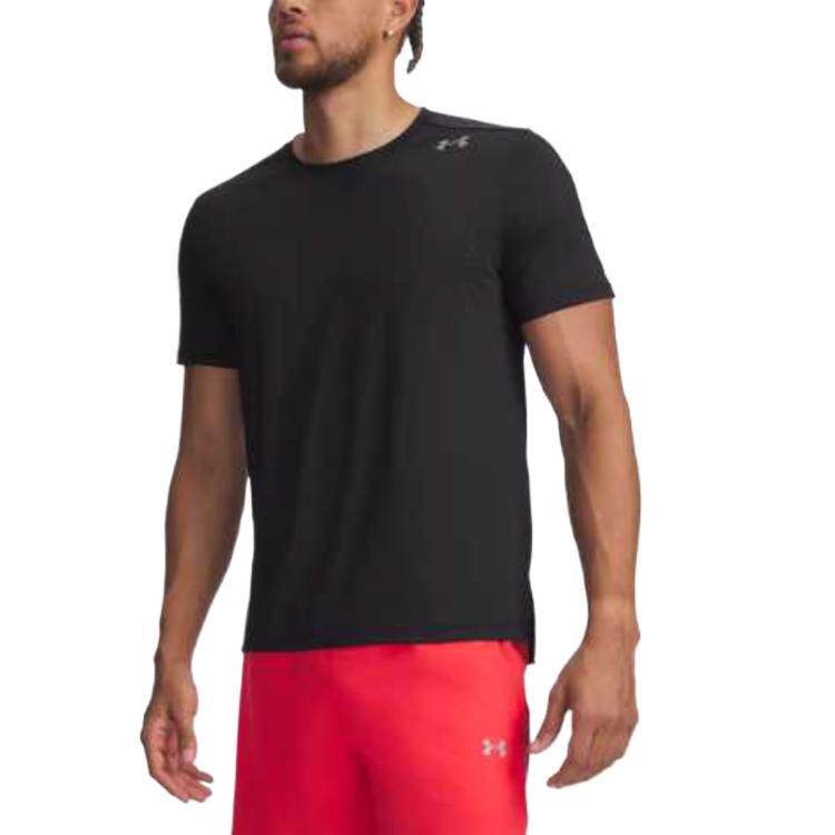 Under Armour Drive Chill SS26 Sun Protection Striped Golf Shirt Men tops 6009724-001 S