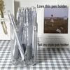 Acrylic Five-Grid Transparent Cosmetic Organizer with Diamond Pattern