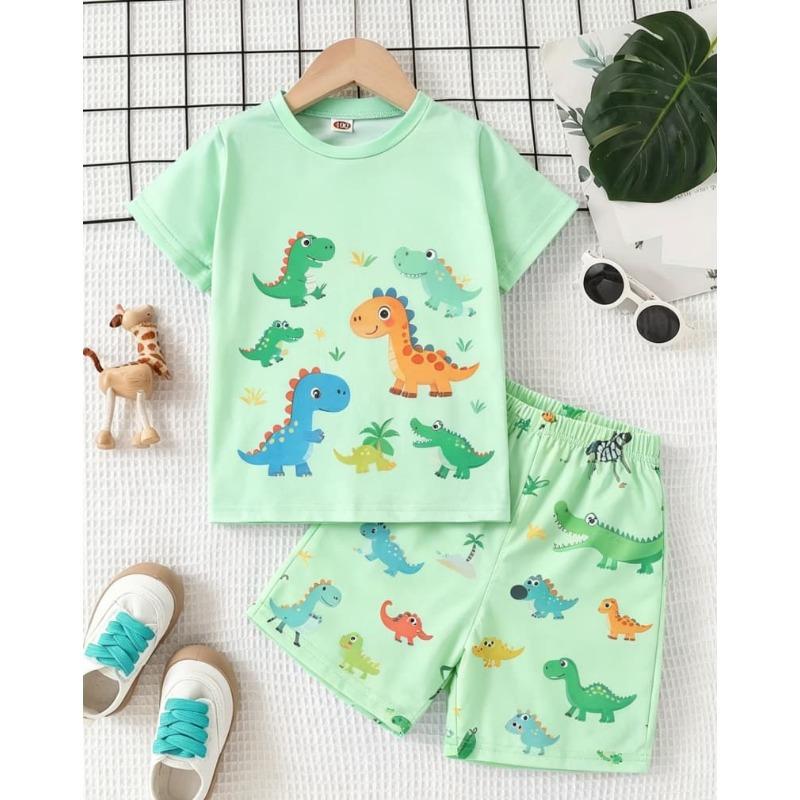 Children's Short-sleeved Two-piece Set