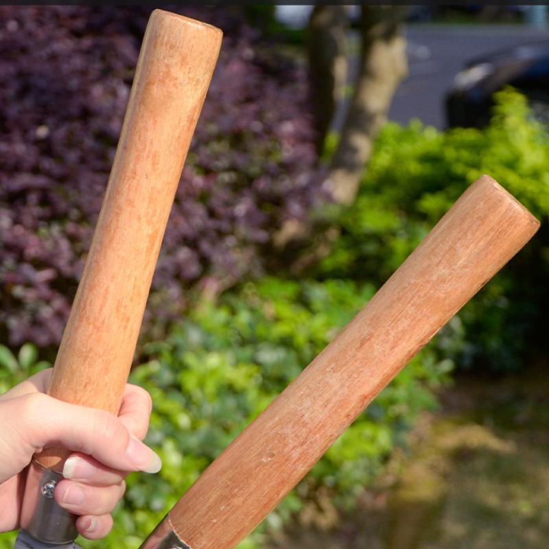 Velké zahradnické nůžky na prořezávání, nůžky na květiny, nůžky na stromy, zahradnické nůžky, nůžky s dřevěnou rukojetí, profesionální krajinářské nářadí na trávník