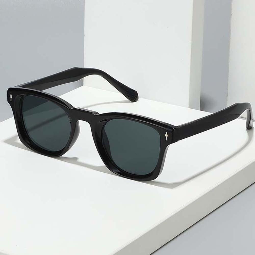Lightweight Jelly Retro Sunnies Zinc Zinc Alloy Women Anti-UV Glasses New Men Polarized Sunglasses  Gift