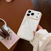 Creative Silver Bow Phone Case for iPhone 16, iPhone 17, and iPhone 17 Pro Max