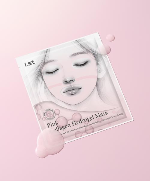 IST Pink Collagen Hydrogel Mask (5 sheets)