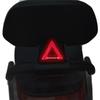 Reflective Triangle Warning Sticker for Electric Motorcycle Helmet
