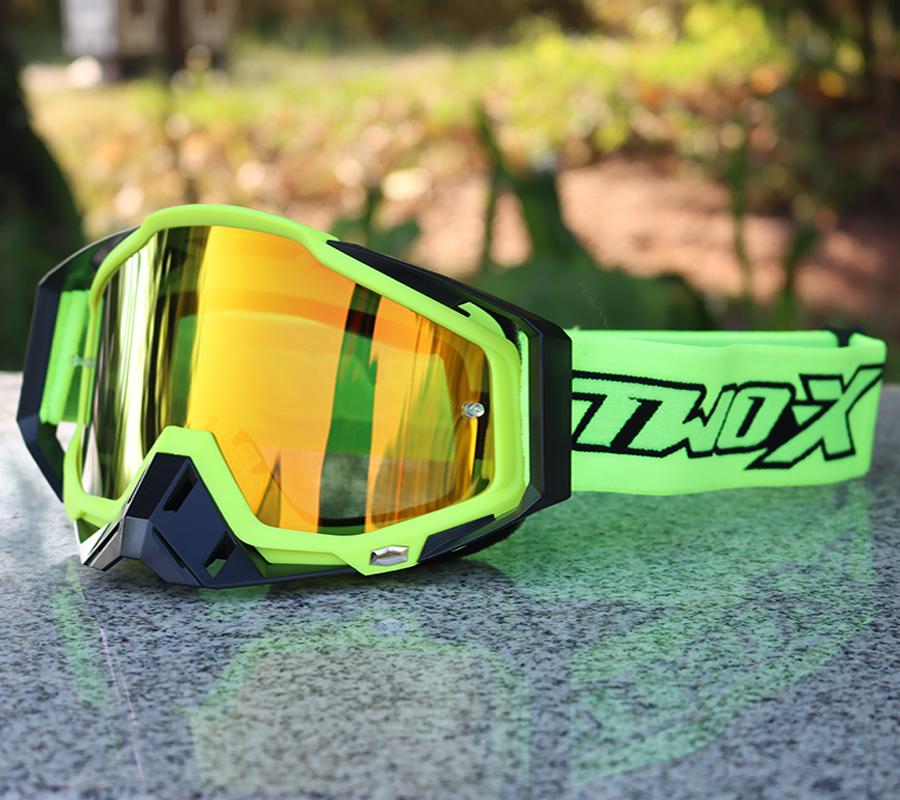 

Мотоциклетные очки Two-X MX Мотокросс Гоночные очки Очки для езды по бездорожью Мотоциклетные очки для мотокросса ATV MTB Солнцезащитные очки для спорта на открытом воздухе
