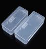 1PC Transparent Rectangular Storage Box S/M/L Plastic Buckle Empty Box Desktop Container Simple Home Dustproof Storage Box