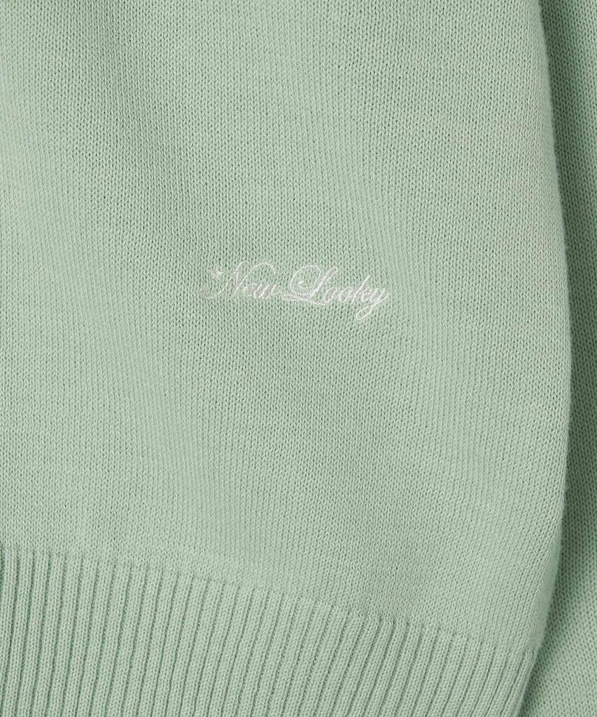 Nyuluki Base Loose Fit Cardigan_Mint