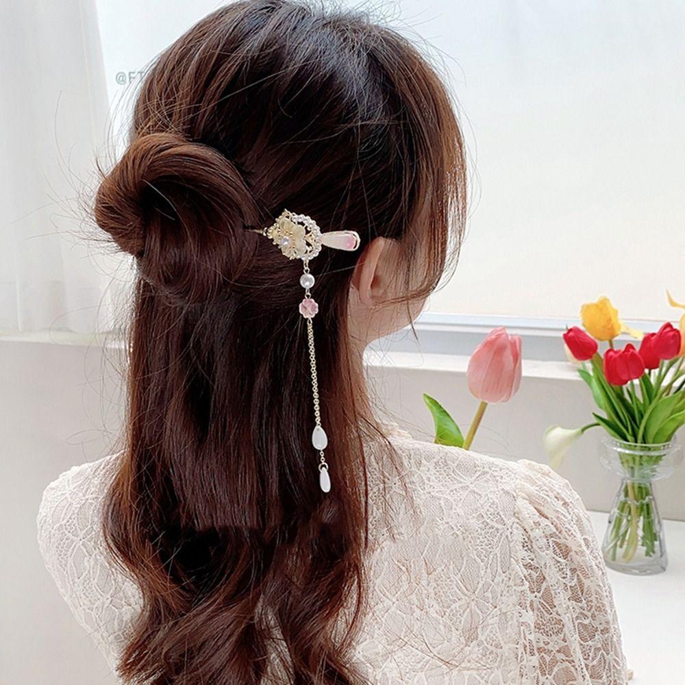 

Древние головные уборы Ханфу Палочки для волос Древний стиль Шпилька Металлическая шпилька Головные уборы в китайском стиле