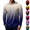 Men's Short Sleeve Hoodie Cotton Hooded T Shirts Lightweight Sweatshirt Hoodies Pullover