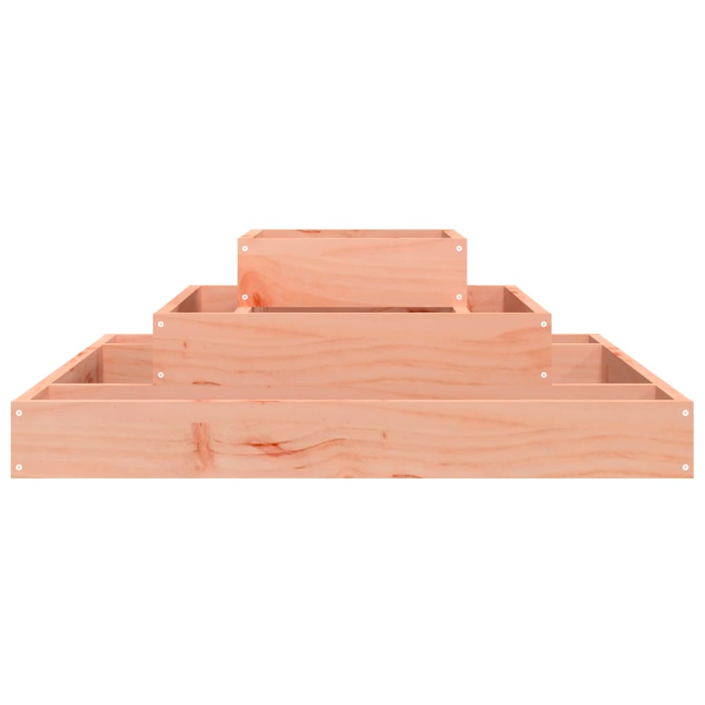 Vidaxl Planter, 80X80X27 Cm, Light Douglas Fir Wood