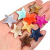 50pcs/lot 21mm Acrylic Star Beads Colorful Pentagram Cloud Loose Spacer Beads for Jewelry Making DIY Necklace Bracelets Keychain