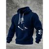 Spring 2026 3D Print Double Hooded Sweatshirt - Trendy Unisex Streetwear Fashion