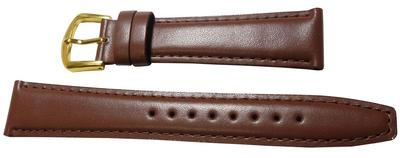 Seiko 19mm DXJ8 Brown Leather Watch Band Genuine