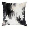 Fodere Cuscino Decorativo Astratto Bianco Nero Copricuscino Adatto per Divano Camera da Letto Auto