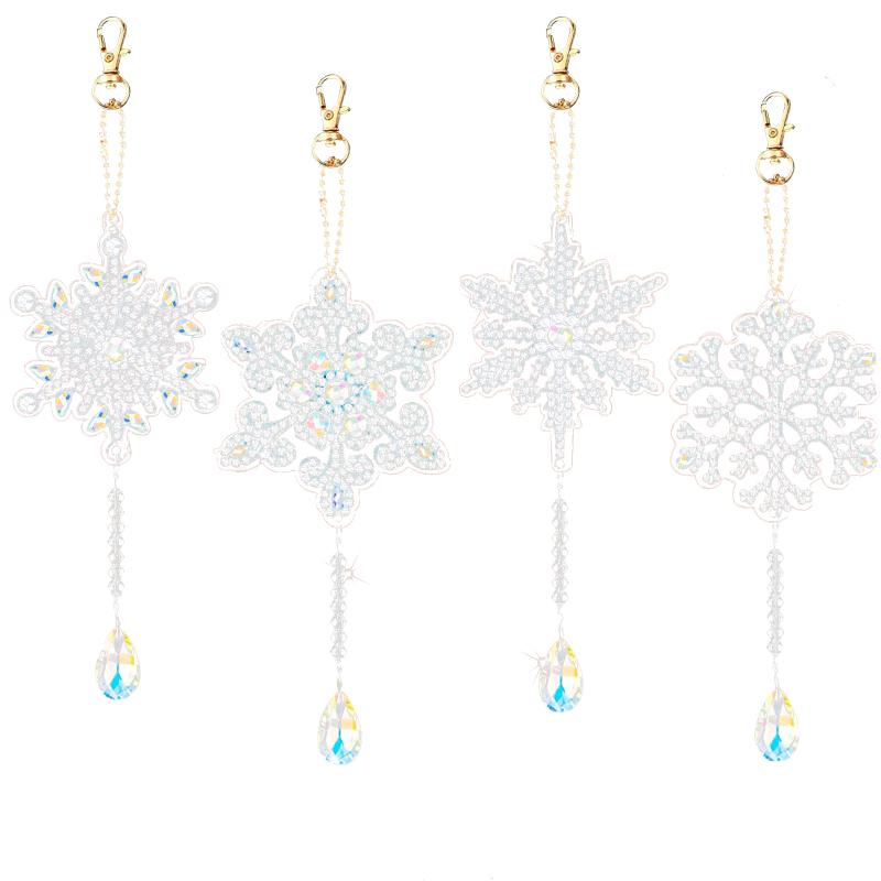 

4 шт. Алмазная картина «Ловец солнца» Краска по номерам Двусторонняя алмазная живопись «сделай сам» Набор для домашнего декора сада