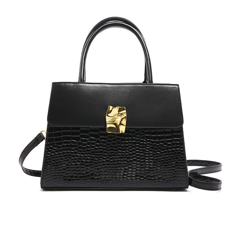 Personalisierte und schöne Retro-Umhängetasche Herbst neu hochwertige lässige Schulter-Achselhöhle kleine quadratische Tasche