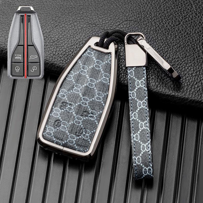2022 Hongqi HS5/H5/H9/HS7/HS9 Metal Key Case for Men
