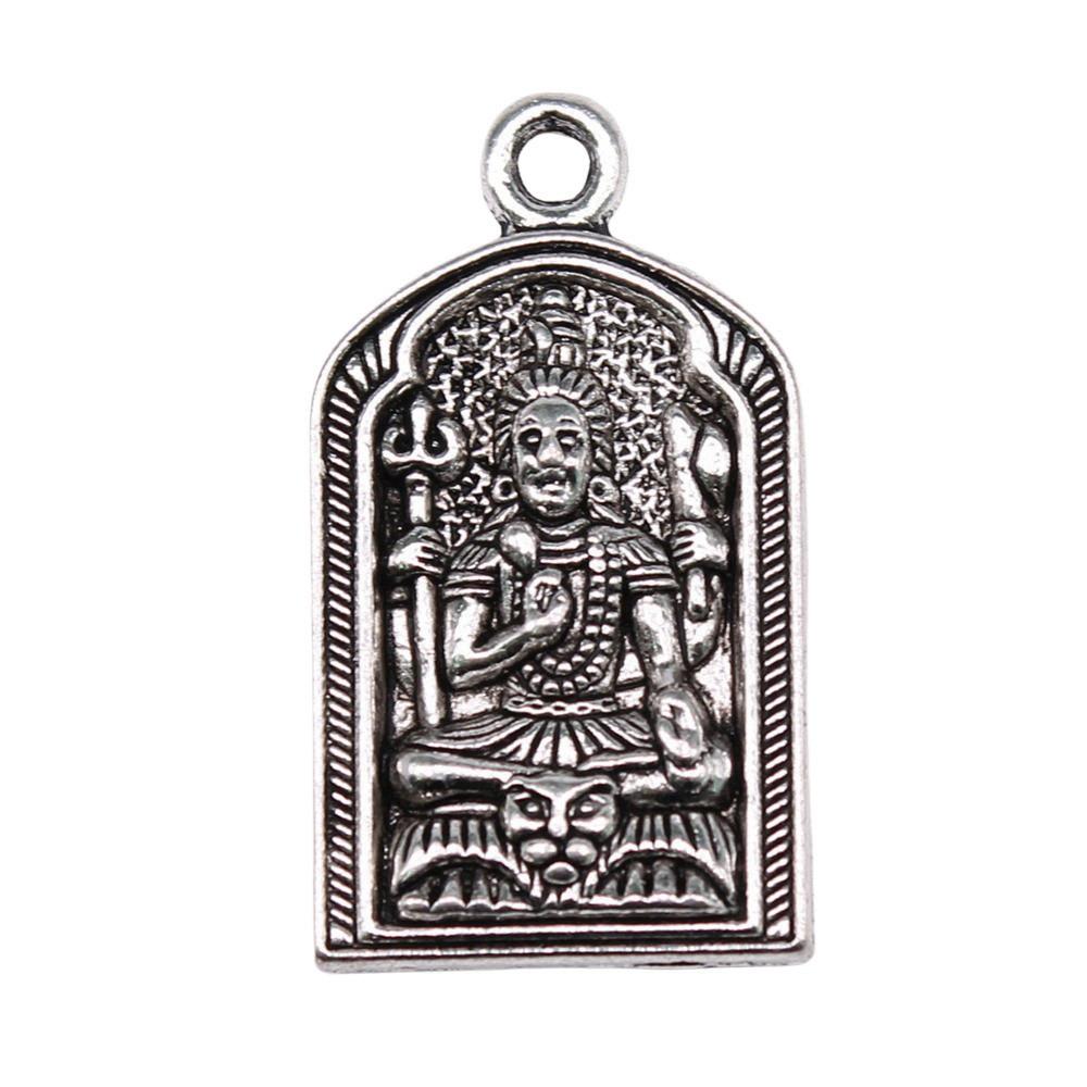 Om Lotus Charms Sports Pendants For Spiritual Yoga Themed Jewelry