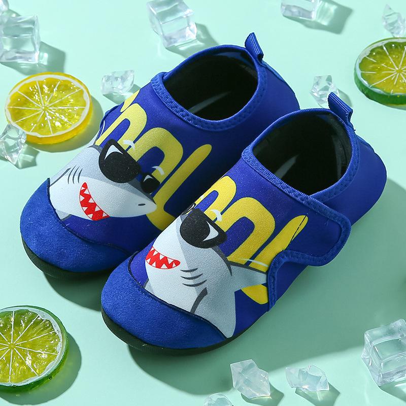 Children's Beach Shoes Diving Snorkeling Swimming Shoes Wading River Non-slip Bottom Seaside Skin Shoes Socks Water Park Shoes