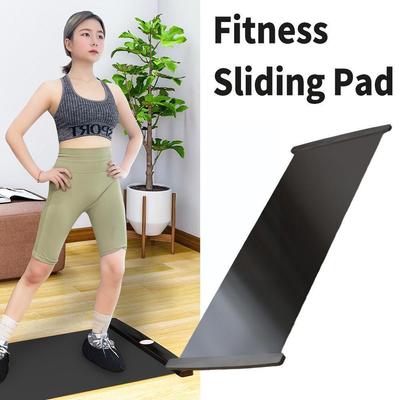 Yoga Gleitmatte Sport Fitness Glide Pilates Skating Trainingsbrett für Eishockey Roller Beinübung