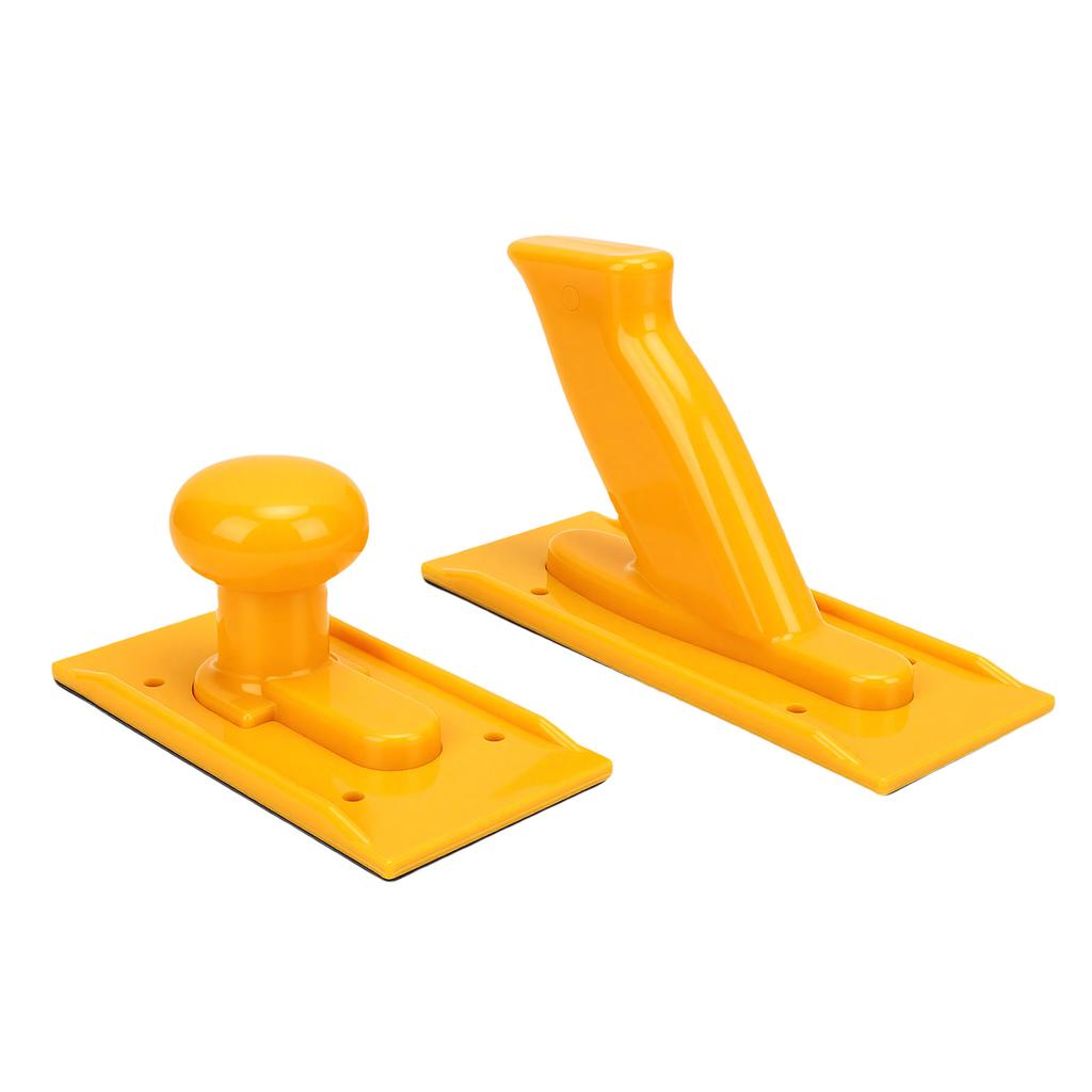 2 Pcs Woodworking Push Handle Rounded and Angled Grip Non Slip Pad Safety Push Block for Table Saw Router Band Saw