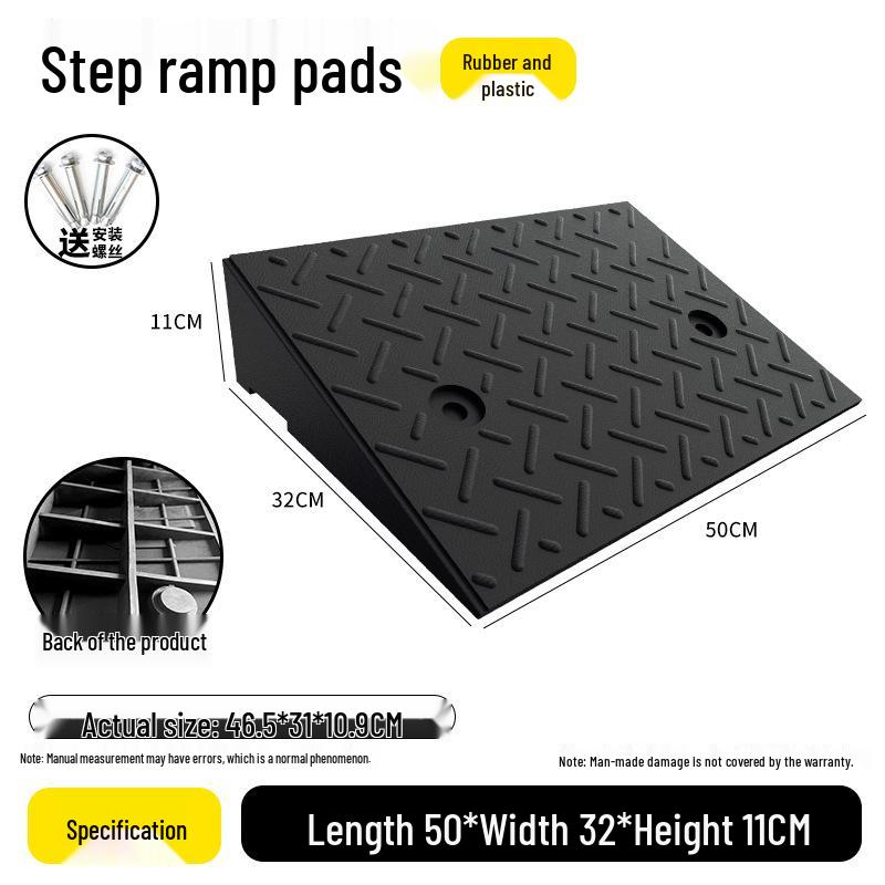 Rubber Curb Ramp for Cars and Household Steps